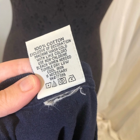 Vintage Y2K 2005 Boston Red Sox Navy Crewneck Logo T-Shirt Baseball MLB - Picture 11 of 11